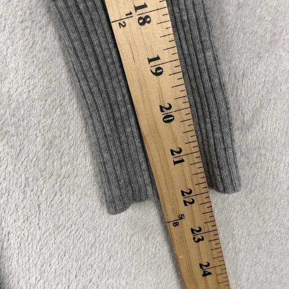 EILEEN FISHER Merino Cashmere Shawl Collar Cardigan Sz PM Gray Grandpa Pockets - Picture 8 of 12